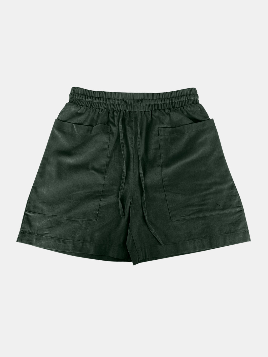 Full Size Drawstring Shorts with Pockets